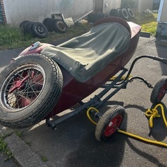 超希少！陸王　純正　サイドカー　側車　当時物　の画像
