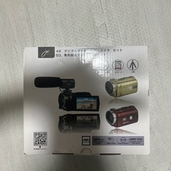 【新品】ビデオカメラ 4kゴールドの画像