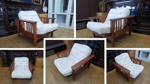 H13 希少FUTON By L.L Bean シングル リクライニング ソファ H13 希少 FUTON By L.L Bean シングル リクライニング ソファ