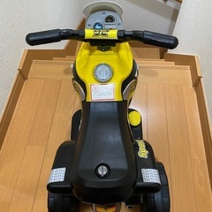 子供用　電動バイク　①黄色の画像