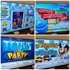 Wii 任天堂 Nintendo コントローラー リモコン 本体 ドクターマリオ テトリス カラオケの画像
