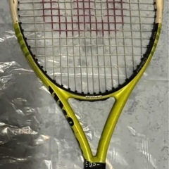 Wilson n code n pro テニスラケット（硬式用） 緑 黒 白 埼玉の画像