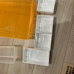 収納小物ケース　冷蔵庫収納　100均収納　お得
の画像