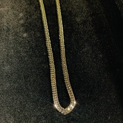 新品未使用✨プラチナ 喜平ネックレス 6面W 28.4g 45cm【化粧箱・小袋付／直接受渡し／現金即決値引き可】の画像