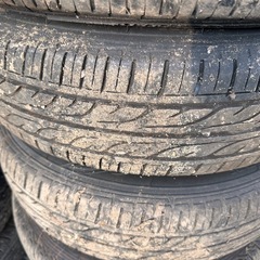 スズキ　ホイールタイヤセット　4本　155/65R14の画像