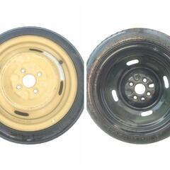 T125/70D14  93M  BRIDGESTONE TIRE  応急タイヤ(スペアタイヤ / テンパータイヤ) 14㌅ × 4T × 4穴 × PCD100mmの画像