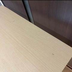 ダイニングテーブル　75cm　木目調　四角の画像