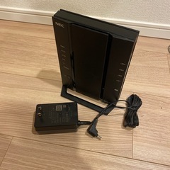 NEC　WiFi ホームルーターの画像