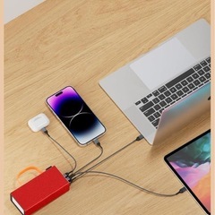 モバイルバッテリー【86000mAh/140W】 小型ポータブルバッテリーの画像