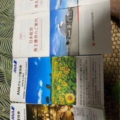飛行機　株主優待　4枚の画像