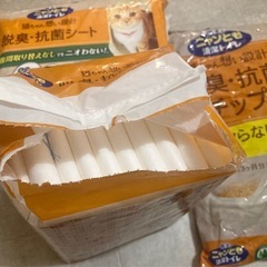 ニャンとも清潔トイレ　チップとシートの画像