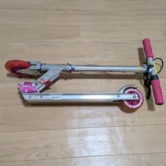キックボード　JDRAZOR  キッズ　子供用　光るウィール　折りたたみ　ブレーキ付きの画像