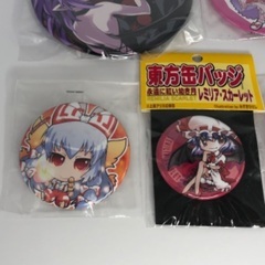 東方Project 缶バッジ&アクリルキーホルダー9点セットの画像