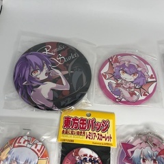 東方Project 缶バッジ&アクリルキーホルダー9点セットの画像