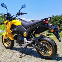 ホンダ グロム125 JC61 走行約3900km エンジンオイル交換済み リヤキャリア付きの画像