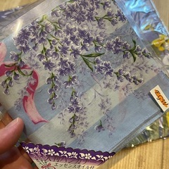 新品未使用✨日本製✨ハンカチ2枚セット✨花柄ハンカチ✨の画像