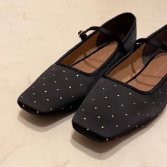 CAPRICIEUX LE'MAGE ドットフラットシューズ パンプスの画像