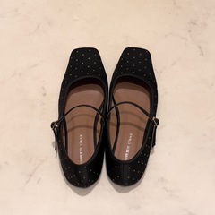 CAPRICIEUX LE'MAGE ドットフラットシューズ パンプスの画像