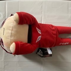 ナムジュン ホソク 寝そべりぬいぐるみの画像