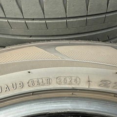225/55r19 99hノーマルタイヤ4本セット25週2024の画像