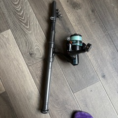 釣竿＋リールセット（Power Spin 350）の画像