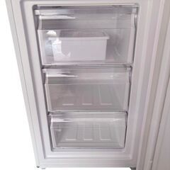 【極美品】Haier ハイアール 2ドア ノンフロン冷凍冷蔵庫 218L JR-NF218B 2021年製 区っ切り棚冷凍室 高さ調節可能トレイの画像