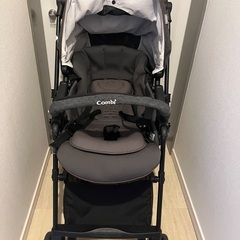 【ジャンク品】Combi コンビ ベビーカー スゴカルα 4キャス エッグショックの画像