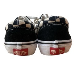 vans オールドスクール チェッカー柄レディーススニーカーの画像