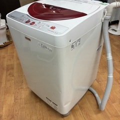 一人暮らし洗濯機【SHARP】5.5kgの画像