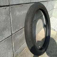 中古タイヤ2.25-17の画像