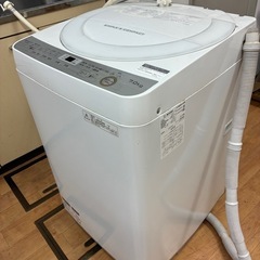 一人暮らし洗濯機【SHARP】7kgの画像