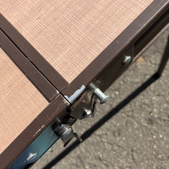 カインズ　テーブル＆ベンチセット　キャンプの画像