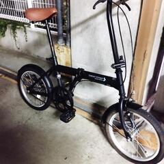 美品 16インチ折り畳み自転車 8/16限定の画像