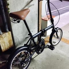 美品 16インチ折り畳み自転車 8/16限定の画像