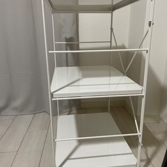 ワイヤーチェスト　白　無印良品の画像