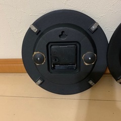 壁掛け時計　2個セット
の画像