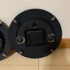 壁掛け時計　2個セット
の画像