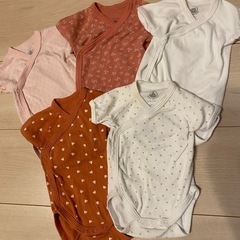 Petit Bateau プチバトー　ボディ肌着　1m 6枚セットの画像