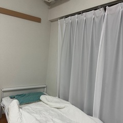 IKEA GRIMSBU（グリムスブー）シングルベッドフレーム ＋ IKEA ÅGOTNES（オゴトネス）スプリングマットレス セットの画像