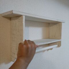 おしゃれウォールシェルフの画像