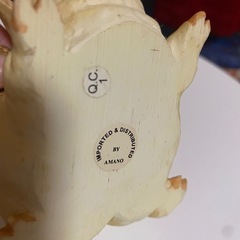 豚　天使　置物の画像