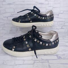 ASH アッシュ スタッズ スニーカー 黒 37 23.5cm相当の画像