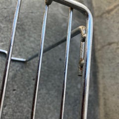 スチール棚　小さい　キャンプの画像
