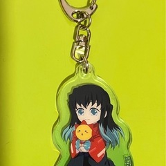 未使用品】鬼滅の刃 時透無一郎 栗花落カナヲ 嘴平伊之助 キーホルダーステッカーの画像