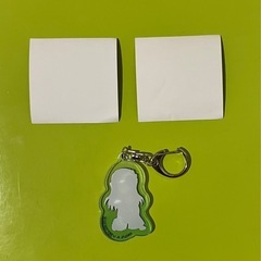 未使用品】鬼滅の刃 時透無一郎 栗花落カナヲ 嘴平伊之助 キーホルダーステッカーの画像