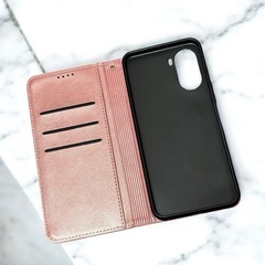 【美品】 Libero 5G IV本体 ホワイト 白 Y!mobile ケース付 保護フィルム貼付 ピンク 中古品 スマホの画像