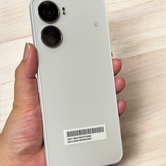 【美品】 Libero 5G IV本体 ホワイト 白 Y!mobile ケース付 保護フィルム貼付 ピンク 中古品 スマホの画像