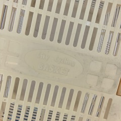 バスケット カゴ　キャンプ ピクニックの画像