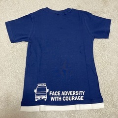 【新品】RESULT 消防車プリント Tシャツ 130サイズの画像