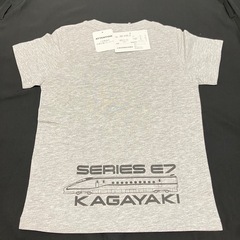 【新品】E7系かがやき新幹線 Tシャツ　120サイズの画像